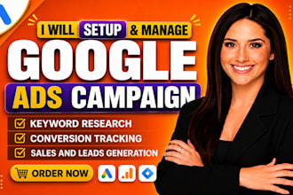 setup and manage google ads, PPC campaign for small business to maximize ROI