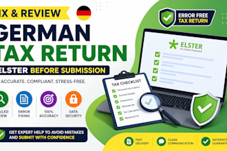 fix and review your german tax return elster before submission