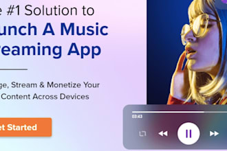 develop live streaming app video streaming music streaming app streaming website