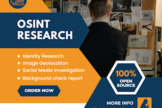 geolocate images and conduct osint research