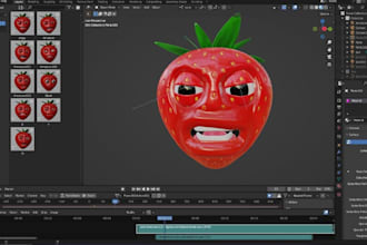 create 3d facial rig blendshapes and expression in blender zbrush maya c4d cc4