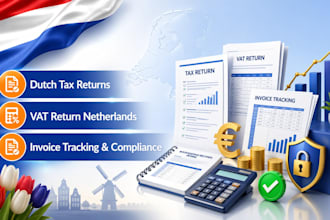 do dutch tax return, vat return netherlands with invoice tracking