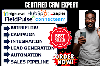 setup workiz crm fieldpulse jobprogress automation connecteam zapier integration