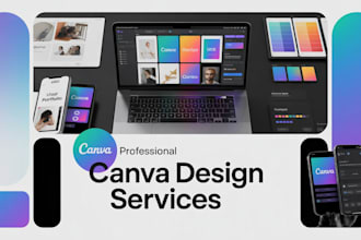 design canva website, ugc portfolio and landing page