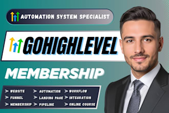build gohighlevel membership online course community go high level client portal