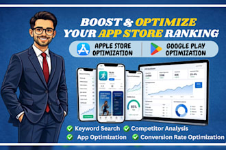 do app store optimization and aso expert services for ranking app store listing