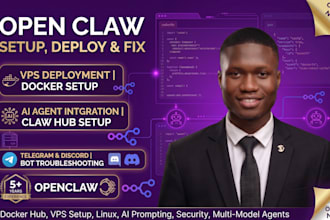 install open claw setup, build ai agents, and fix open claw bots n8n automation