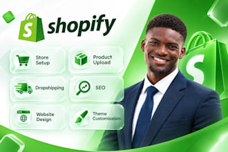 shopify website shopify store shopify dropshipping shopify store design SEO