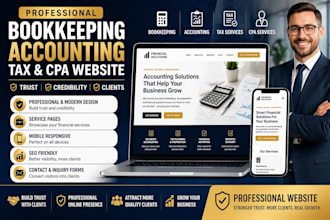 build bookkeeping website accounting finance tax CPA bookeeping