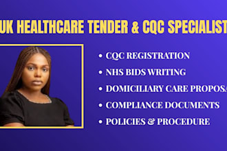 prepare cqc application documents and policies for care agencies
