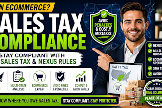 help your ecommerce llc stay compliant with US sales tax and nexus rules