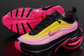 create 3d shoes, sneakers, and footwear for second life avatar