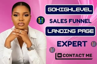 gohighlevel expert gohighlevel website gohigh level  landing page sales funnel