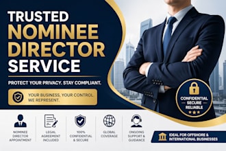 provide trusted nominee director service worldwide