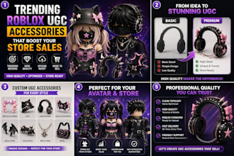 design viral roblox ugc items that sell fast in your store, ugc bundle