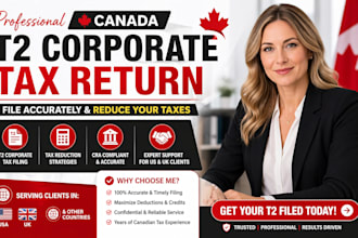 file canada t2 corporate tax return and reduce taxes for US UK clients