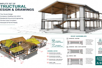 design florida tiny house and adu structural engineering permit ready