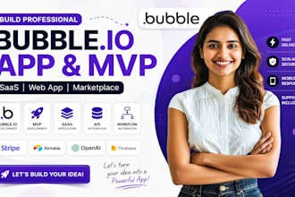 build bubble io app bubble mvp bubble saas website as bubble developer web app