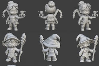 do stl file repair, fix mesh, 3d scan cleanup modify 3d model convert to 3mf