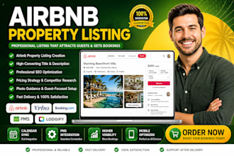 setup and upload airbnb listing on guestry vrbo build  direct booking website