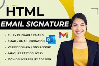 create clickable html email signature for gmail outlook gsuite gmail, migration