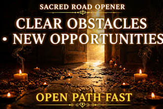 sacred road opener spell, clear obstacles, witch spell for new opportunities