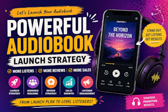 create a high converting audiobook launch strategy with email marketing