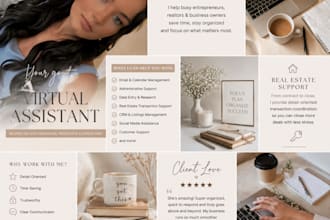 be your virtual assistant for admin and real estate tasks