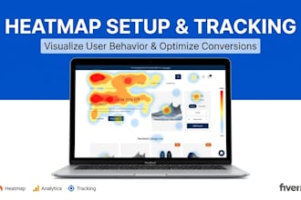 set up heatmap tracking with microsoft clarity, hotjar, ga4, conversion tracking