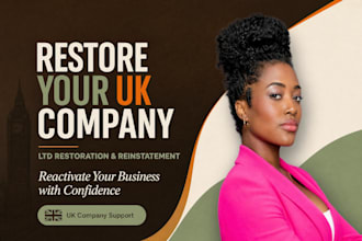 restore uk ltd, reinstate, activate uk company