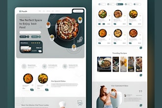 design or redesign italian restaurant website modern UI UX online ordering