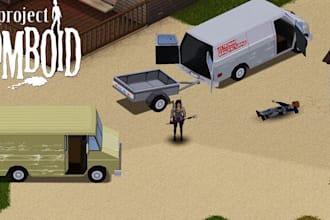 create mod, minecraft,7days to die,project zombold and scum with custom assest