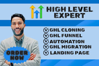 ghl cloning, ghl migration, ghl landing page, ghl automation, ghl funnel
