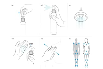 do vector instructional drawing, user manual illustration