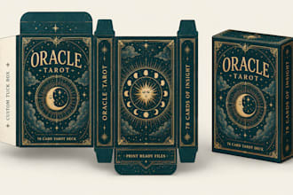 design card game box, tuck box, card box dieline, magnetic rigid box, mailer box