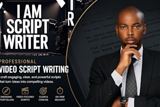 write high retension video script for coaches authors course creators and brands