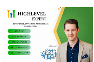 create a full ghl saas system with ghl snapshot ghl automation ghl funnels