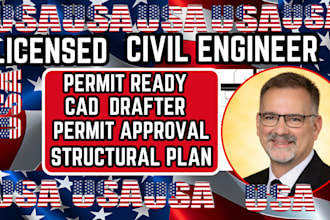 licensed engineer,permit approval, cad drafter, permit ready structural permit
