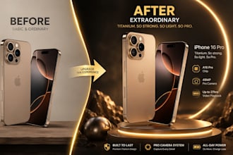 do photo manipulation, photo editing, and product editing in photoshop