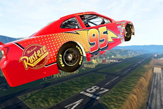 convert into beamng mods your cartoon 3d model