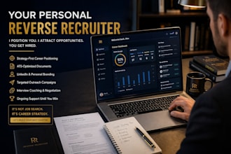 be your reverse recruiter and manage your job search