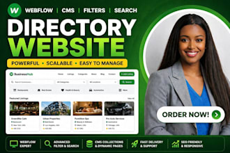 build brilliant directory website, directory cms dynamic page, directory website