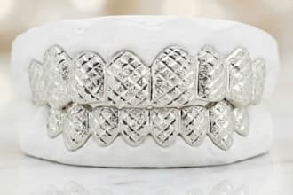 design custom 3d diamond grillz, hip hop teeth jewelry in rhino for 3d printing