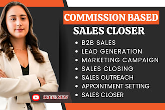 commission based sales closer b2b sales representative salesperson sales closer