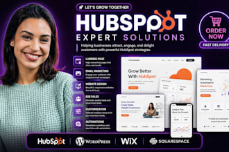 setup hubspot crm, hubspot email design, hubspot automation, hubspot integration