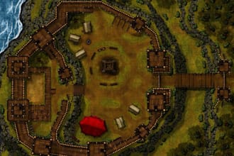 fantasy map for rpg tabletop games books novels battle map