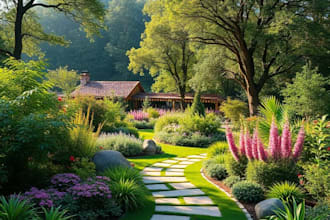design your garden, amazing landscape design