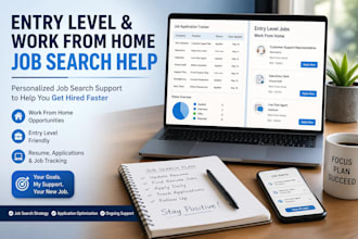 search and apply for entry level and work from home jobs