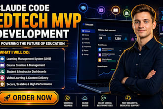 build claude code edtech mvp claude code course learning student teacher claude