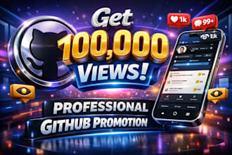 do a proffesional github promotion